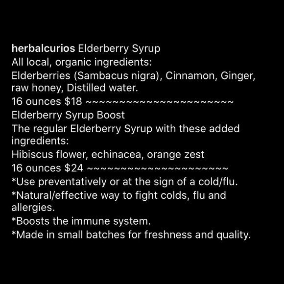 Elderberry syrup: DO NOT BUY : read below - Picture 2 of 3